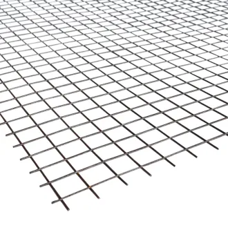 Bouwstaalmat 2x3m 0,4x5x5 Roest