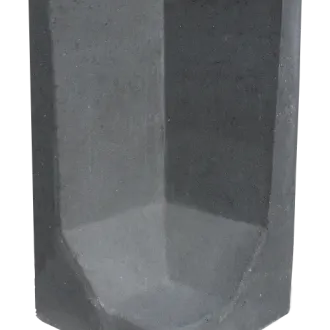 Hoek L-element 80x40x40cm Antraciet