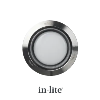 In-Lite Fusion LED grondspot 12V - RVS - Ø 60mm