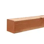 Douglas Paal Geschaafd 8,5x8,5x300cm 1 Zijde Geschaafd 1 Zijde Fijnbezaagd Onbehandeld