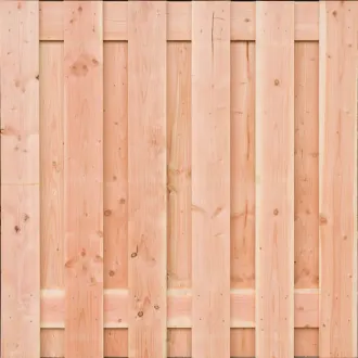 Bergen-scherm recht 180x180 cm Blank