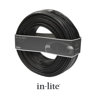In-Lite Laagspanningskabel type CBL-10/2 12V 2-aderig 40 meter