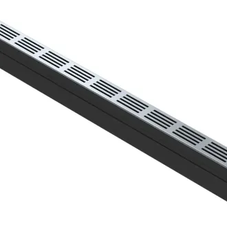 ACO Hexa Slim-Line Aluminium 100cm