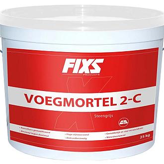 Fixs Voegmortel 2-componenten Steengrijs