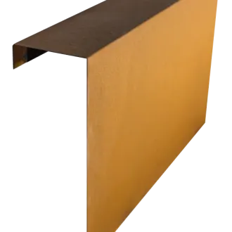 Cortenstaal Overzetstuk 1000x450x150mm t.b.v. wallblock