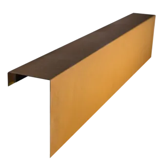 Cortenstaal Overzetstuk 1500x300x150mm t.b.v. wallblock