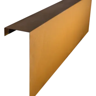 Cortenstaal Overzetstuk 1500x450x120mm t.b.v. wallblock