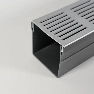 RSSD Goot Mini 100x6,5x6,5 cm Grijs-Aluminium