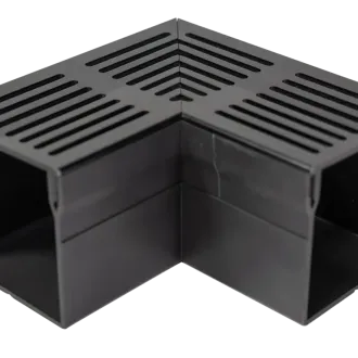 RSSD Goot Mini Hoekgoot 90 Graden 65 mm Zwart