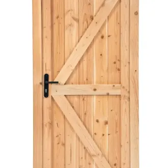 Douglas Deur incl. kozijn Enkele klampdeur B914x2021mm sponningmaat