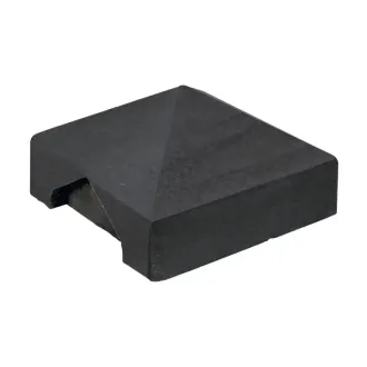 Beton-afdekpet Reest Antraciet Gecoat diamantkop 14x14x5cm tussenmodel