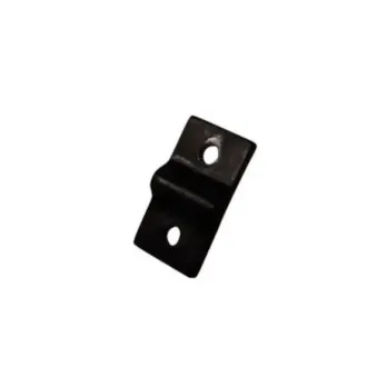 Draadpaneelklem 4,0mm Zwart