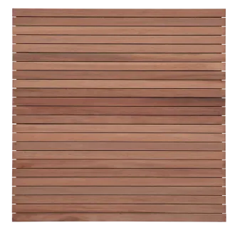 Keruing Scherm 50 180x180cm Premium