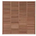 Keruing Trellis 26 Louvre 180x180cm Premium