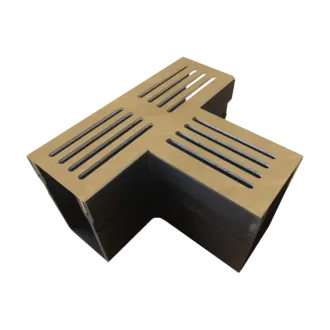 RSSD T-goot Cortenstaal 100x6,5x10cm