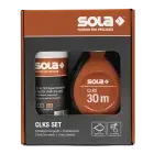 SOLA Slaglijnmolen+poeder CLKS Set Rood