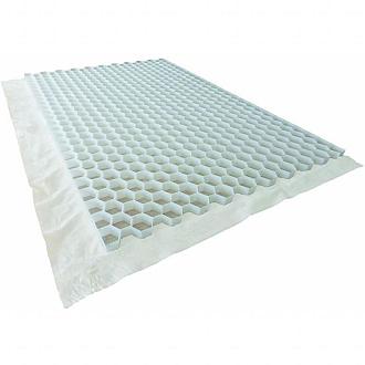 Granusolid HDPE 120x80x2,9 cm, White