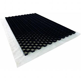 Granusolid HDPE 120x80x3,9 cm, Black