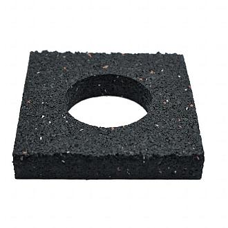 Solidor Tegeldrager Base, vast 15 mm rubber (RC15)