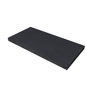 Schellevis Oudhollands GROTE TEGEL 240X120X12 CM CARBON