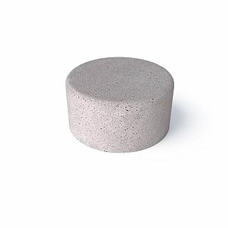 Schellevis Oudhollands Zitelement Rond 80x40 Grijs