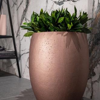 Grigio Metallic Tall Balloon 55 - Bronze - Plantruimte Ø41