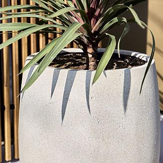 Grigio Modern Pot 44 - Antique White - Plantruimte Ø35