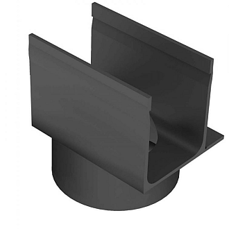 ACO Slim-Line onderuitloop 80mm excentr.