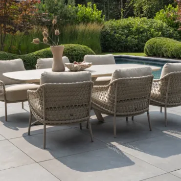 760x resize sardinia low dining set with nevada barrel table ceramic top 250x105cm outdoor 04 scaled aspect ratio 630 473 scaled