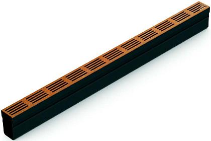 SlimLine 100 cm + Corten designrooster | Timmerman Sierbestrating