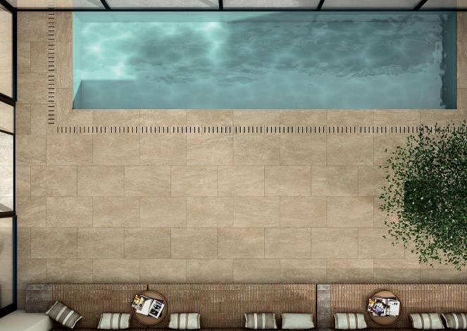 TwentyGres 60x60x2 Thermae Caramel