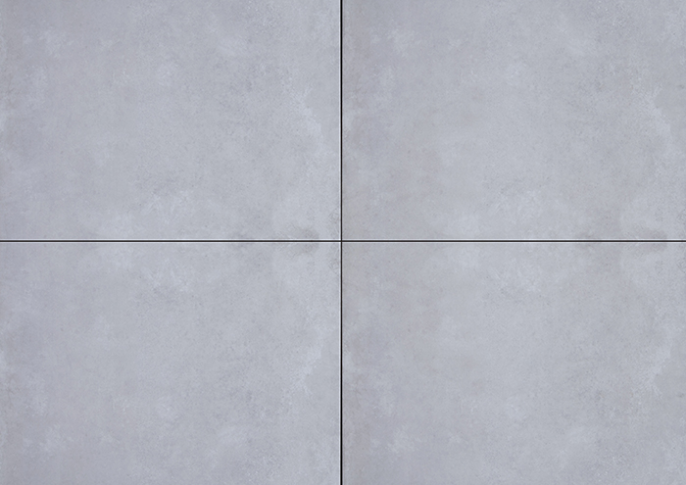 GeoCeramica 60x60x4 Concreet Silver