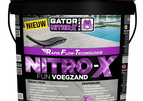 MBI Gator Nitro X Fijn 12,5 kg Platina