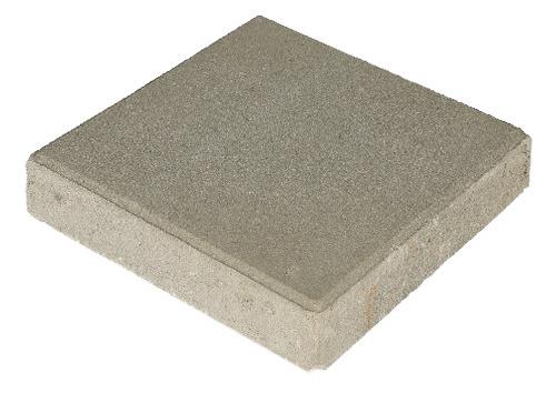Tegel 30x30x4,5 cm grijs met deklaag (4x4x4) (120 stuks per pak)