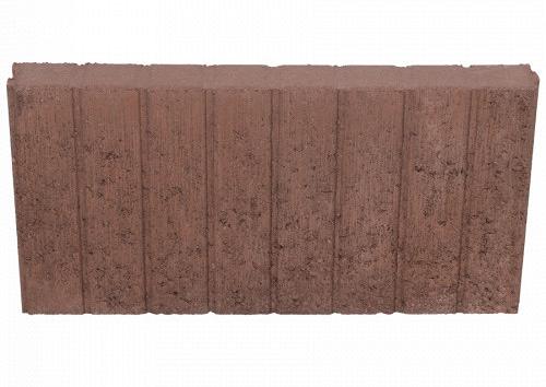 Mini Quadrobandpalissade 6x25x50 cm Bruin