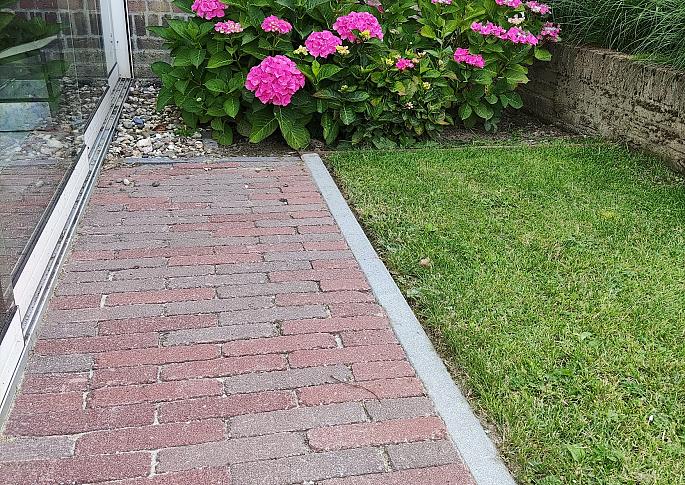 Stonique trommel waalformaat 7 cm oud veendam