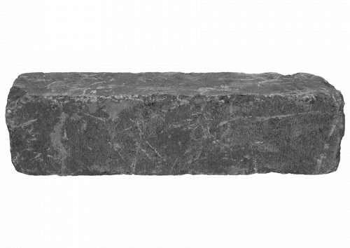 Linia Excellence Getrommeld 15x15x60 cm Grijs/Zwart