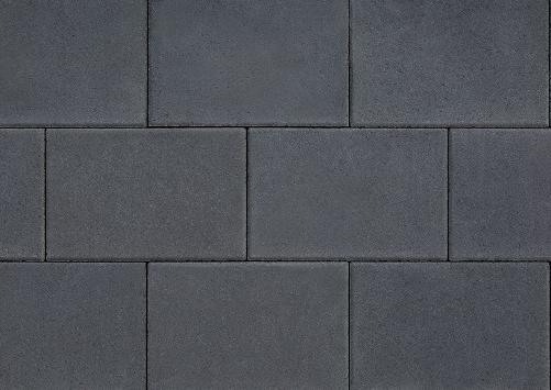 Design square 20x30x6 cm black