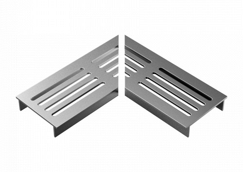 Ultra Drain Silverline Straight Rooster L-hoek