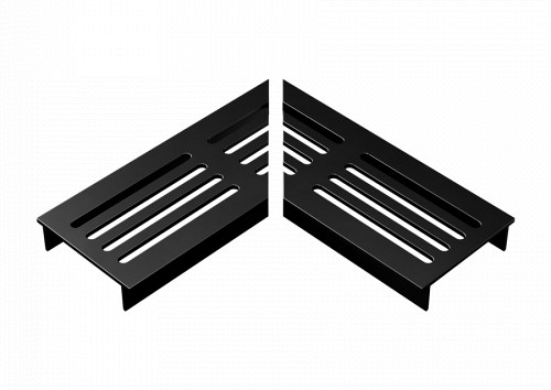 Ultra Drain Blackline Straight Rooster L-hoek