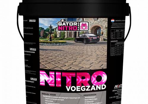 Gator Nitro Sand Zwart 40LBS/18,14 kg emmer