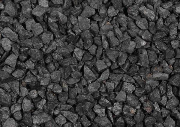 Basalt split zwart 8-11 mm (20 kg zak)