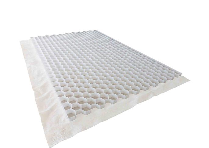 Grindmat 120x80x3 cm wit