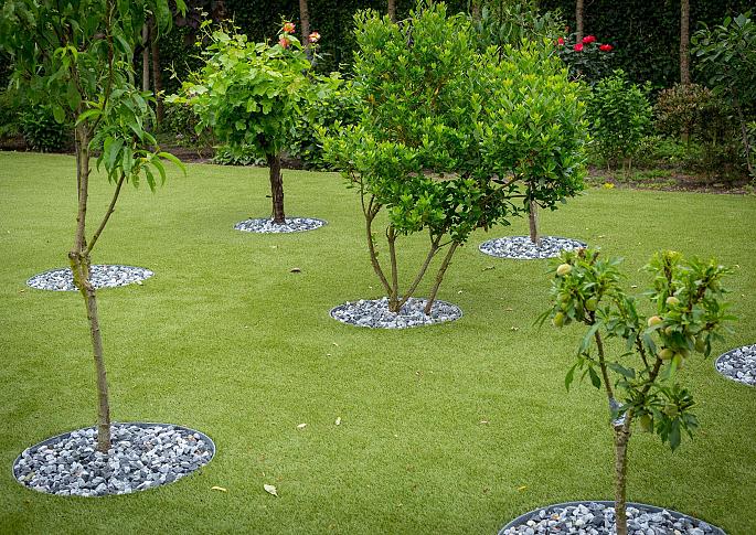 Ecoborder Flex 15 m x 14 cm x 0,7 cm grijs