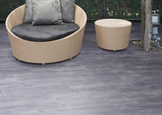 GeoCeramica 80x40x4 Timber Grigio