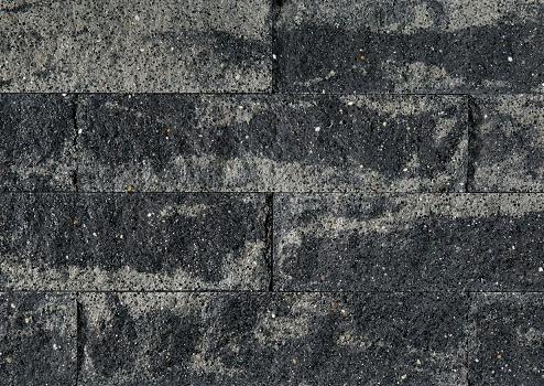 Splitrock XL 15x15x60 cm grijs/zwart