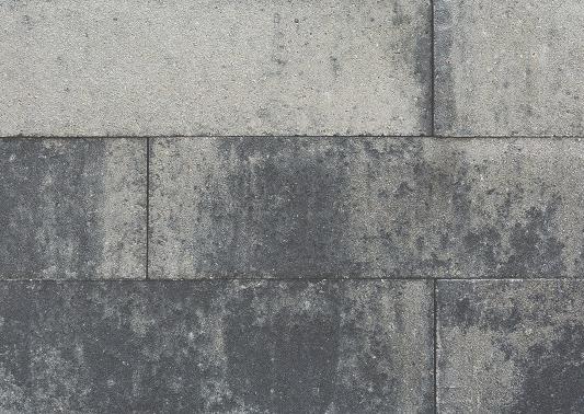 Linea 15x15x60 cm grijs/zwart
