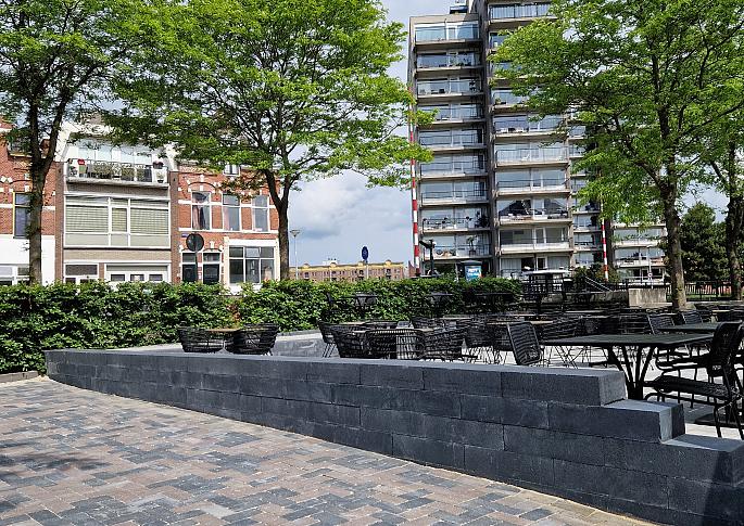 Traptrede linea 60x30x15 cm antraciet ZVK