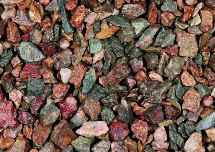 20 Kg | Grauwacke split Premium (gewassen) 6-16 mm