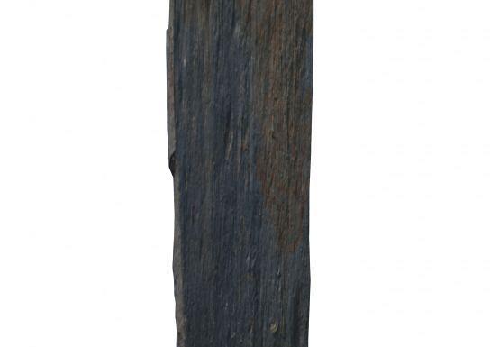 Decoplaat Black Pillar Premium 250x50x3/7 cm 2 gezaagde zijdes